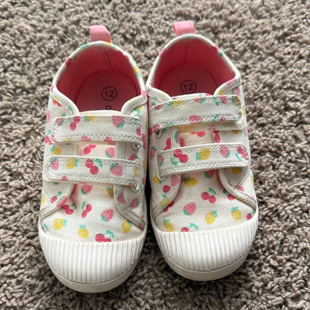 Cat & Jack Colorful Kids Canvas Shoes - Picture 1 of 4